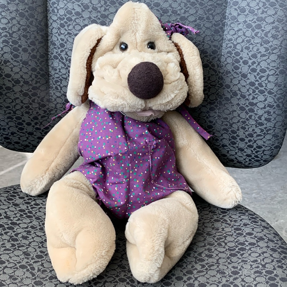 Vintage Ganz Wrinkles dog puppet
